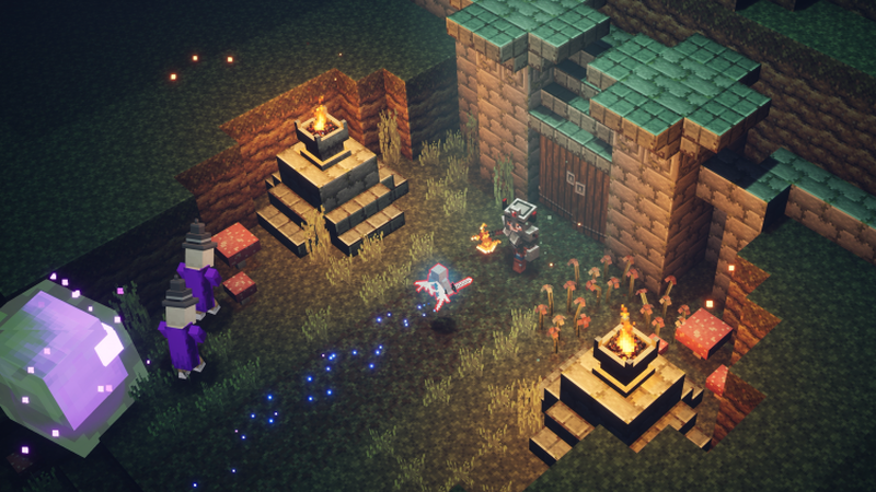 Спинофф Minecraft выйдет в Steam