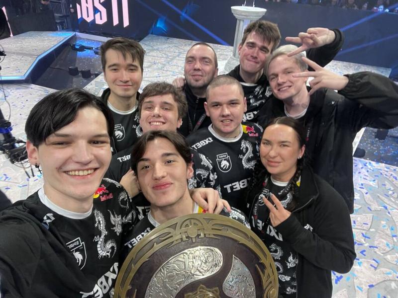 Team Spirit чемпионы The International 2023